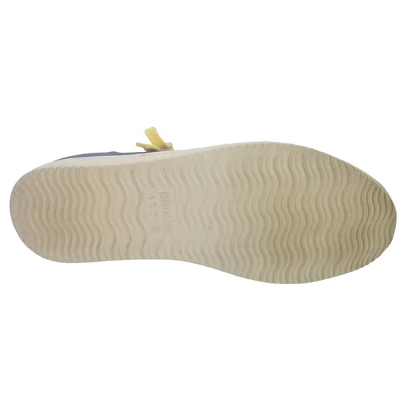 Panchic men's low sneakers LACE-UP SHOE MICROFIBRE, Size 12 Blue - Picture 14 of 15